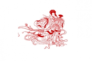 线稿嫦娥