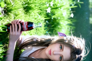 最终幻想7 爱丽丝 草坪 4k手机壁纸竖屏