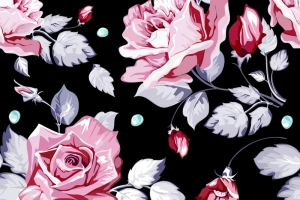 鲜花花纹