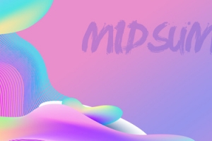 潮流渐变夏装大促banner