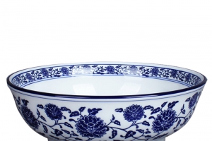 产品实物生活用品青花碗