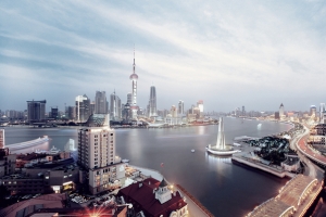 上海全景风光摄影旅游海报