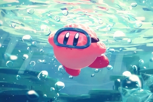 星之卡比 水下 4k壁纸3840x2160