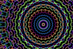 图案 线条 抽象 彩色 黑色 4k壁纸 3840x2160