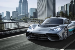 梅赛德斯AMG Project One奔驰跑车4K壁纸