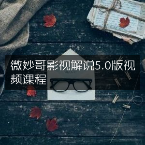 微妙哥影视解说5.0版精品视频教程