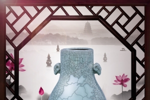 中国风古典窗子背景素材
