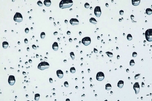 唯美文艺水滴H5背景