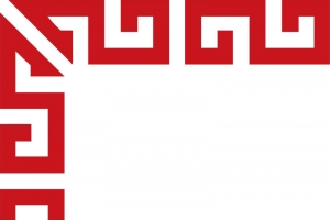 中国风花纹边框