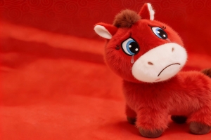 掉眼泪的哭哭马3440x1440高清带鱼屏壁纸免费下载