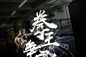 武林风拳击俱乐部海报PSD素材