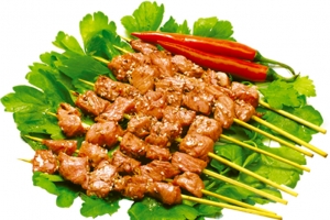 烤肉串免扣元素
