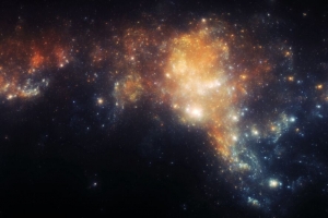 3840x2160 抽象 云 眩光 分形 星云壁纸 背景