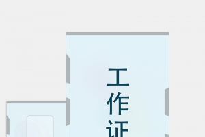 2019个性简洁工作证