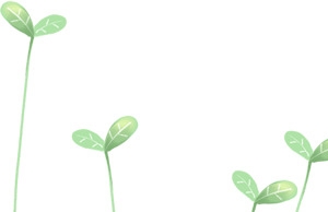 卡通插画美景发芽小草高清PNG透明漂浮元素设计素材免费下载