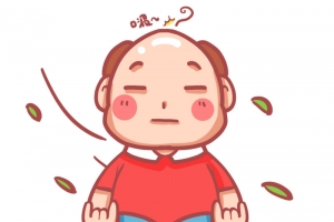 唯一一根头发断了