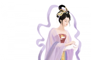 广寒宫桂树嫦娥仙子