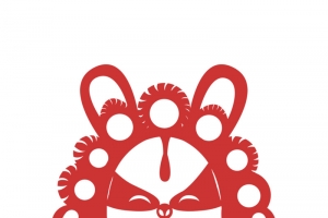 北京兔儿爷剪纸