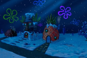 海绵宝宝菠萝屋 4K高清壁纸 3840x2160免费下载