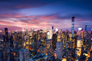 繁华都市夜景高清背景