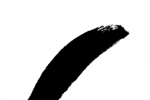撇水墨笔画