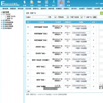 帝国CMS美图站源码 - 美女图片整站集成，手机移动端无缝浏览后台功能