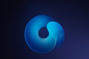华为Mate 平板高清壁纸 深蓝色