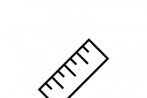 尺寸尺子icon线性小图标PNG下载