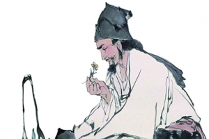 水墨风格养生图片