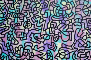 涂鸦 图案 彩色 纠结 4k壁纸 3840x2160