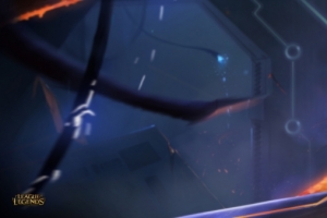 疾风之刃 亚索 英雄联盟原画3840x1080壁纸