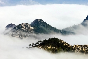 贵州丹霞山旅游风景背景