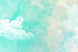 清新梦幻水彩广告设计