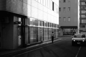 建筑 黑白 街道 人 城市 4k壁纸 3840x2160