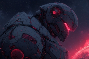 机器人 星球 科幻风 3440x1440高清带鱼屏壁纸