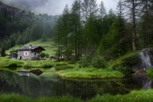 深山老林小屋