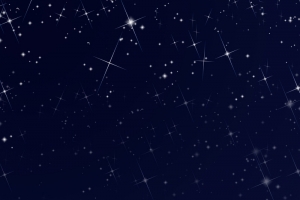 蓝色星空海报背景