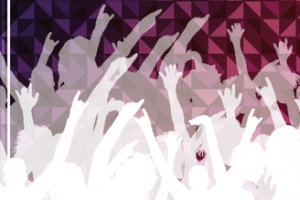 音乐摇滚背景banner