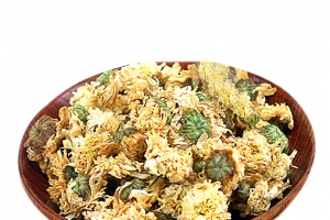 木碗里的贡菊