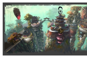 动漫游戏概念场景