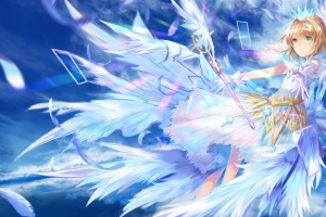 天使少女 Sakura樱 4k动漫壁纸