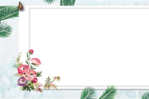 二十四节气简约蓝色清明节banner