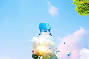 纯净水唯美大气矿泉水PSD分层
