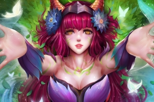 英雄联盟lol阿狸高清4k手机壁纸竖屏