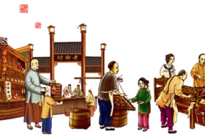 美食街素材