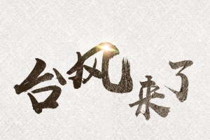 台风预警宣传广告手机海报