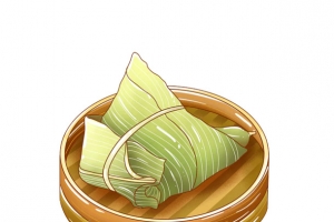 五月端午节手绘动漫卡通粽子