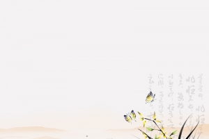 古风水墨画电商淘宝主图背景