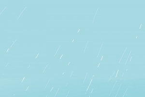 手绘风格节气谷雨海报