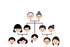 家庭图表